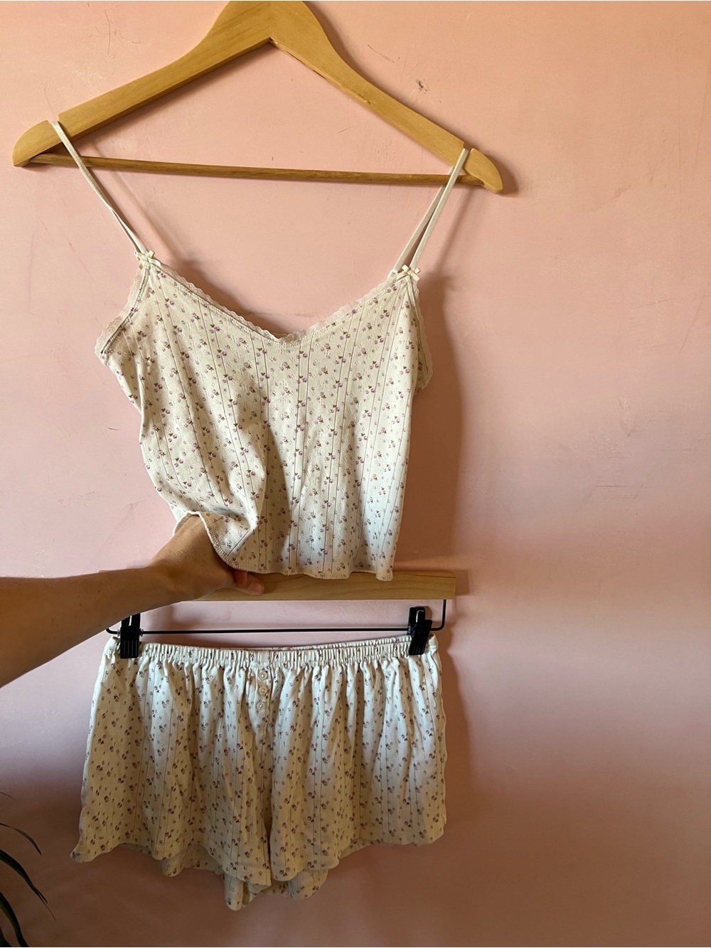 Coucou intimates floral cami tank and shorts Set